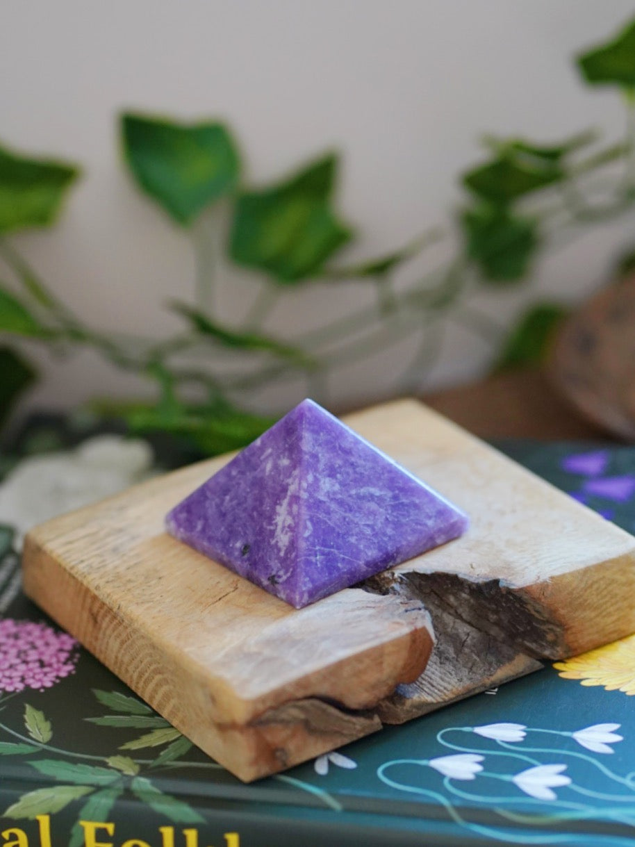 Lepidolite Pyramid