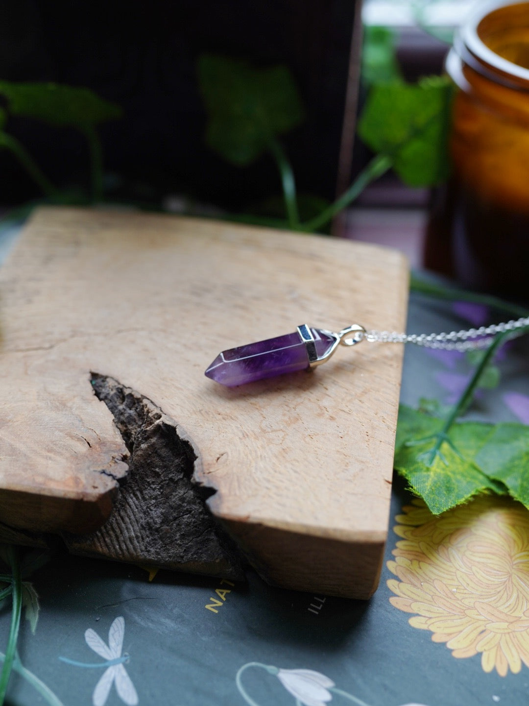 Amethyst Point Necklace