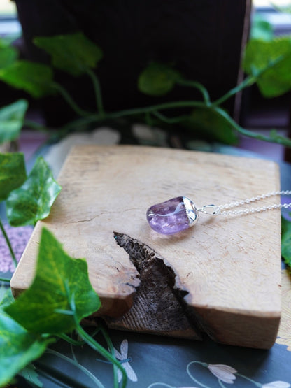 Amethyst Tumble Necklace