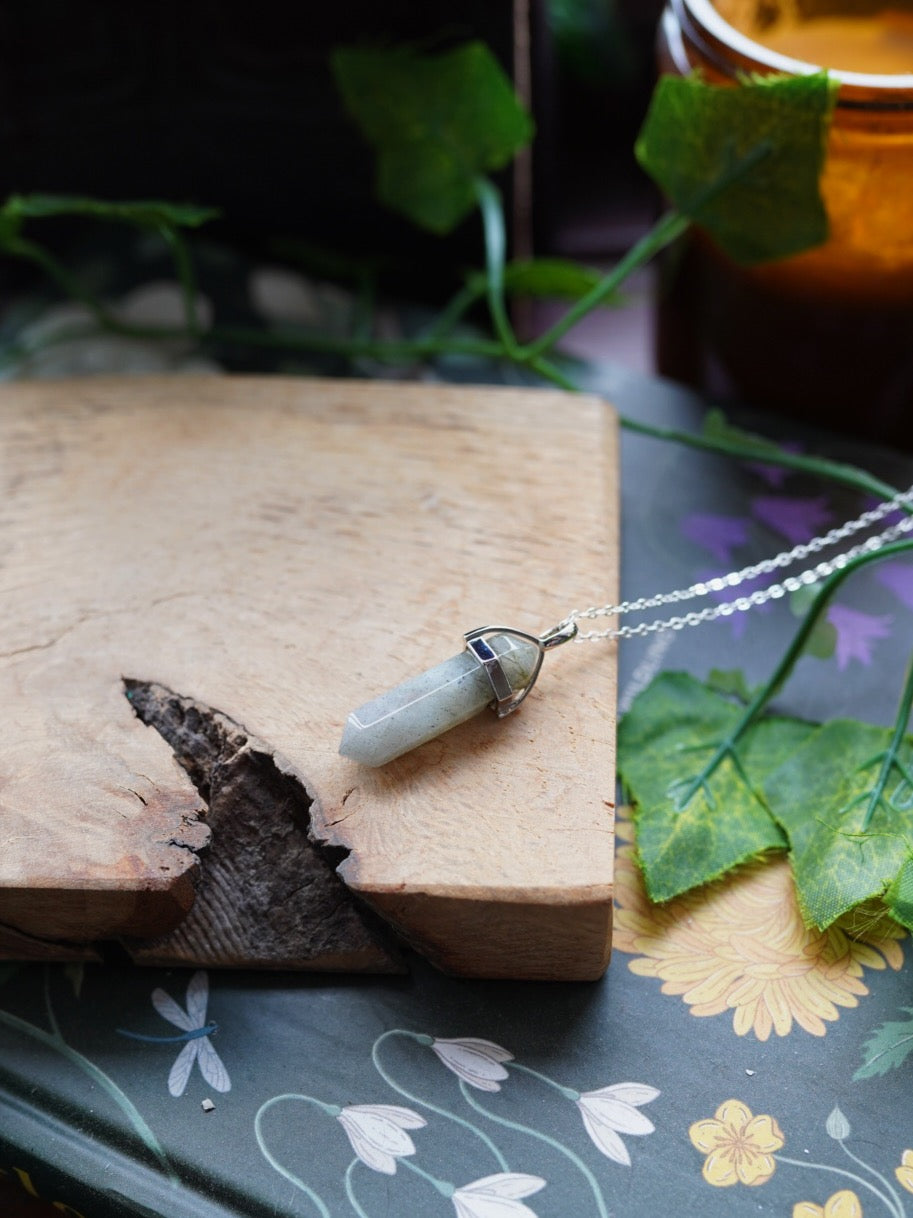 Labradorite Point Necklace