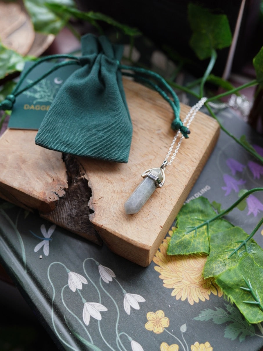 Labradorite Point Necklace