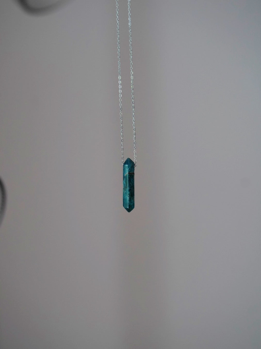 Apatite Crystal Necklace