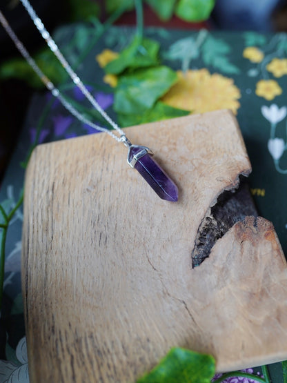 Amethyst Point Necklace