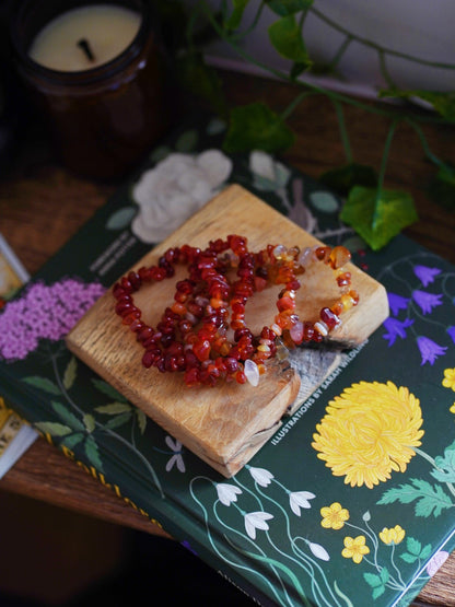 Carnelian Crystal Bracelets