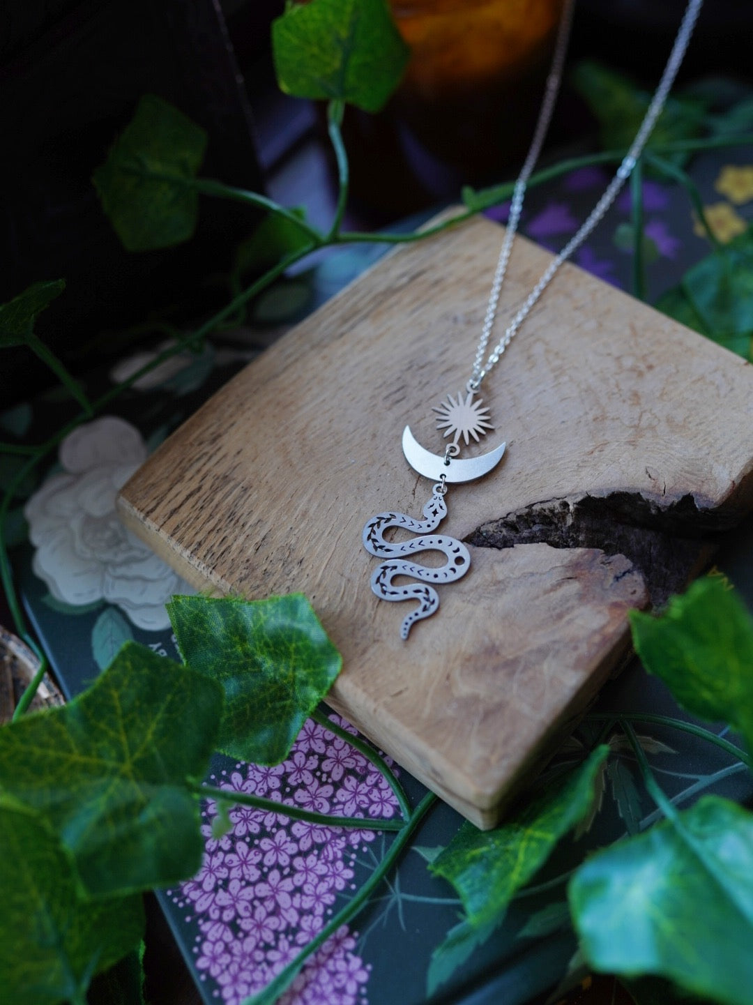 Celestial Snake Necklace