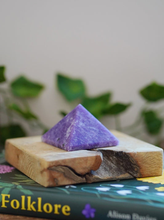 Lepidolite Pyramid