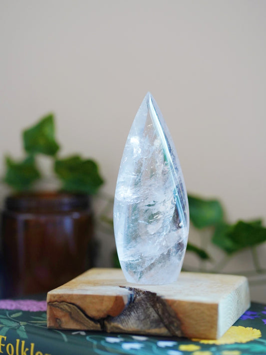 Quartz Crystal Flame