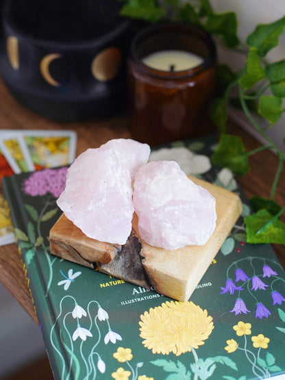 Rough Rose Quartz Crystal